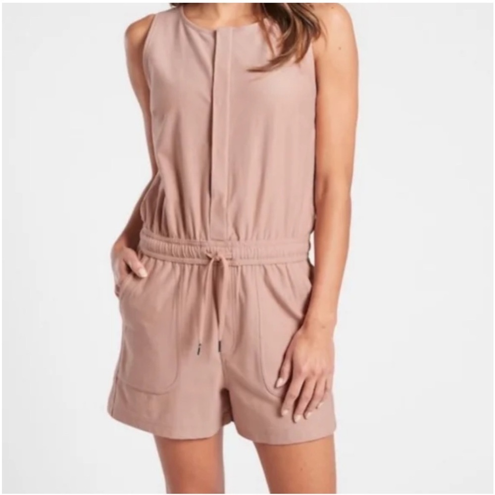 Athleta Sleeveless Romper in Dusty Rose - Picture 12 of 15